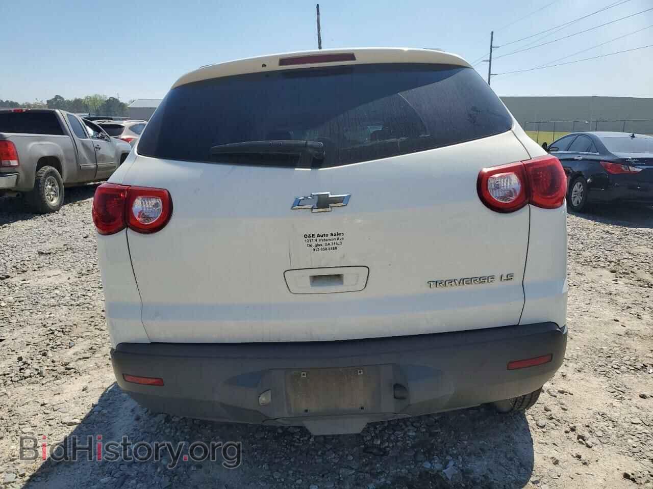 2012 CHEVROLET TRAVERSE - VIN: 1GNKRFED2CJ316423 - Фото 6