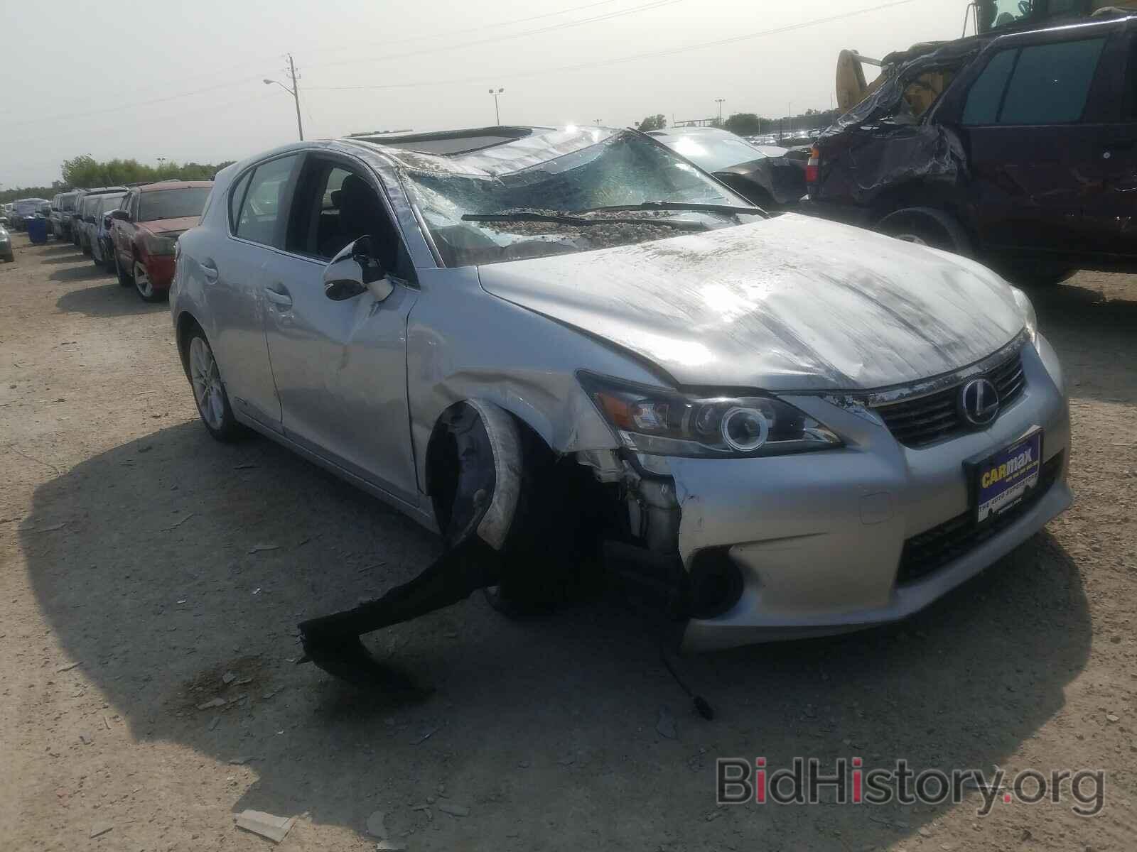 Photo JTHKD5BH5C2101460 - LEXUS CT 200 2012