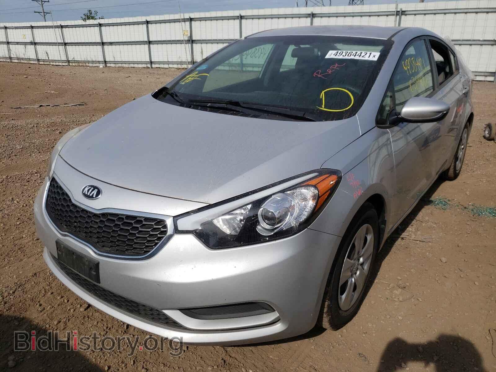 2015 KIA FORTE - VIN: KNAFK4A60F5347366 - Фото 2