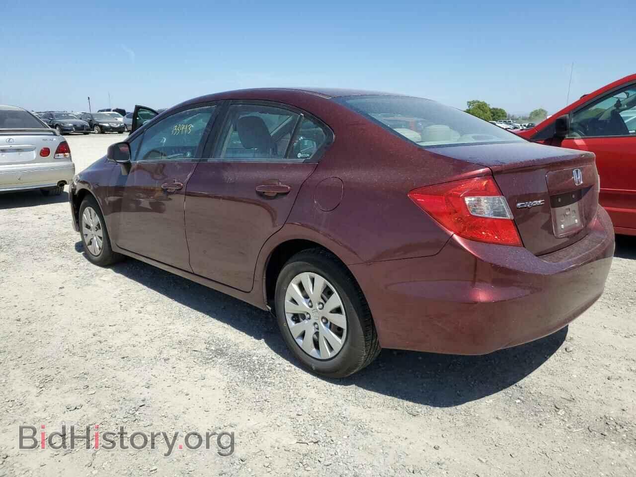 2012 HONDA CIVIC - VIN: 19XFB2F54CE336507 - Фото 2