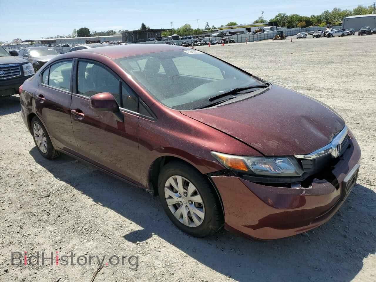 2012 HONDA CIVIC - VIN: 19XFB2F54CE336507 - Фото 4