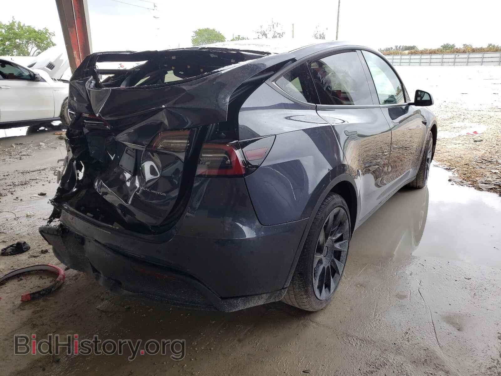 2020 TESLA MODEL Y - VIN: 5YJYGDEEXLF034804 - Photo 4