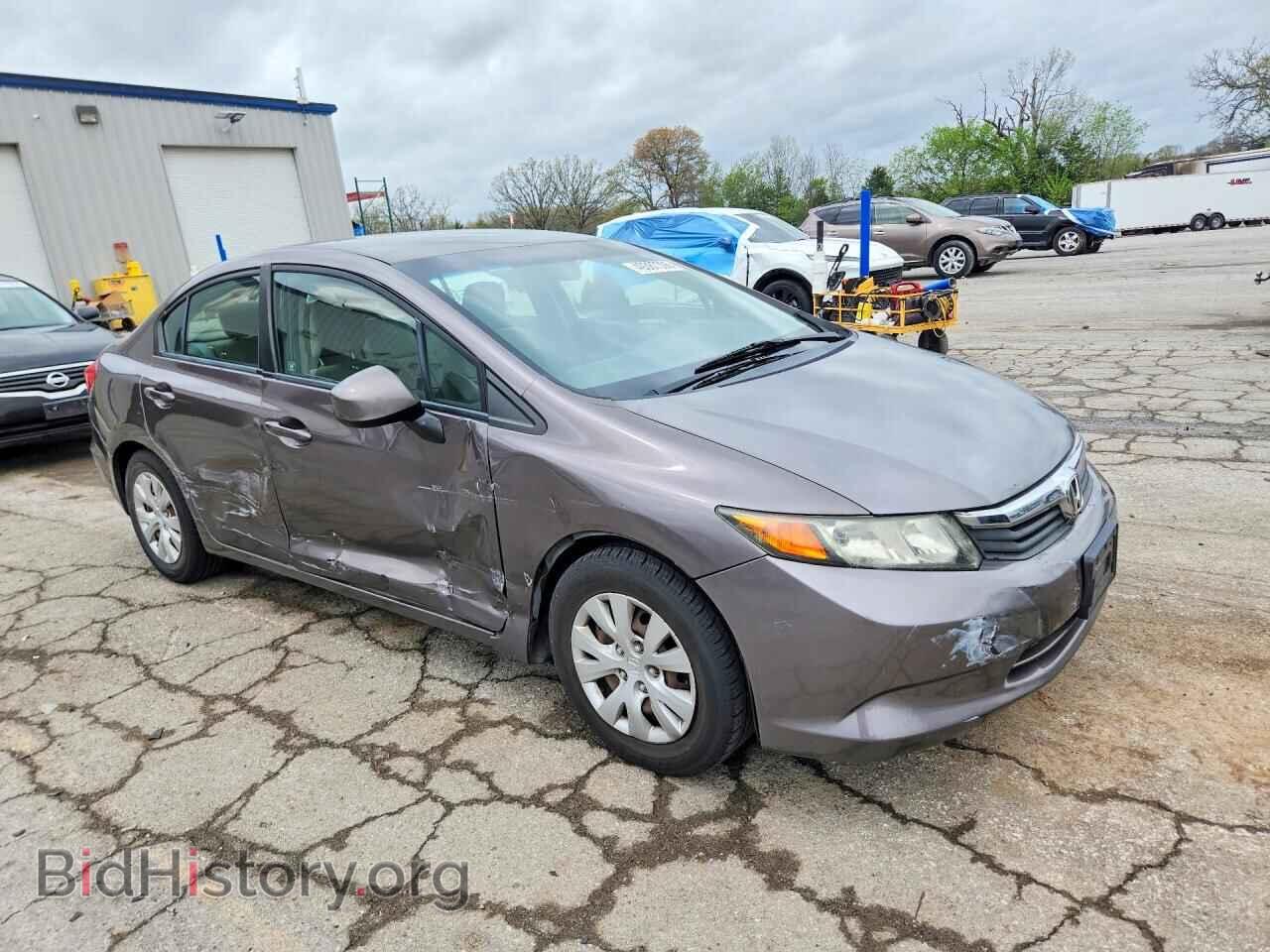 2012 HONDA CIVIC - VIN: 2HGFB2F5XCH528813 - Фото 4