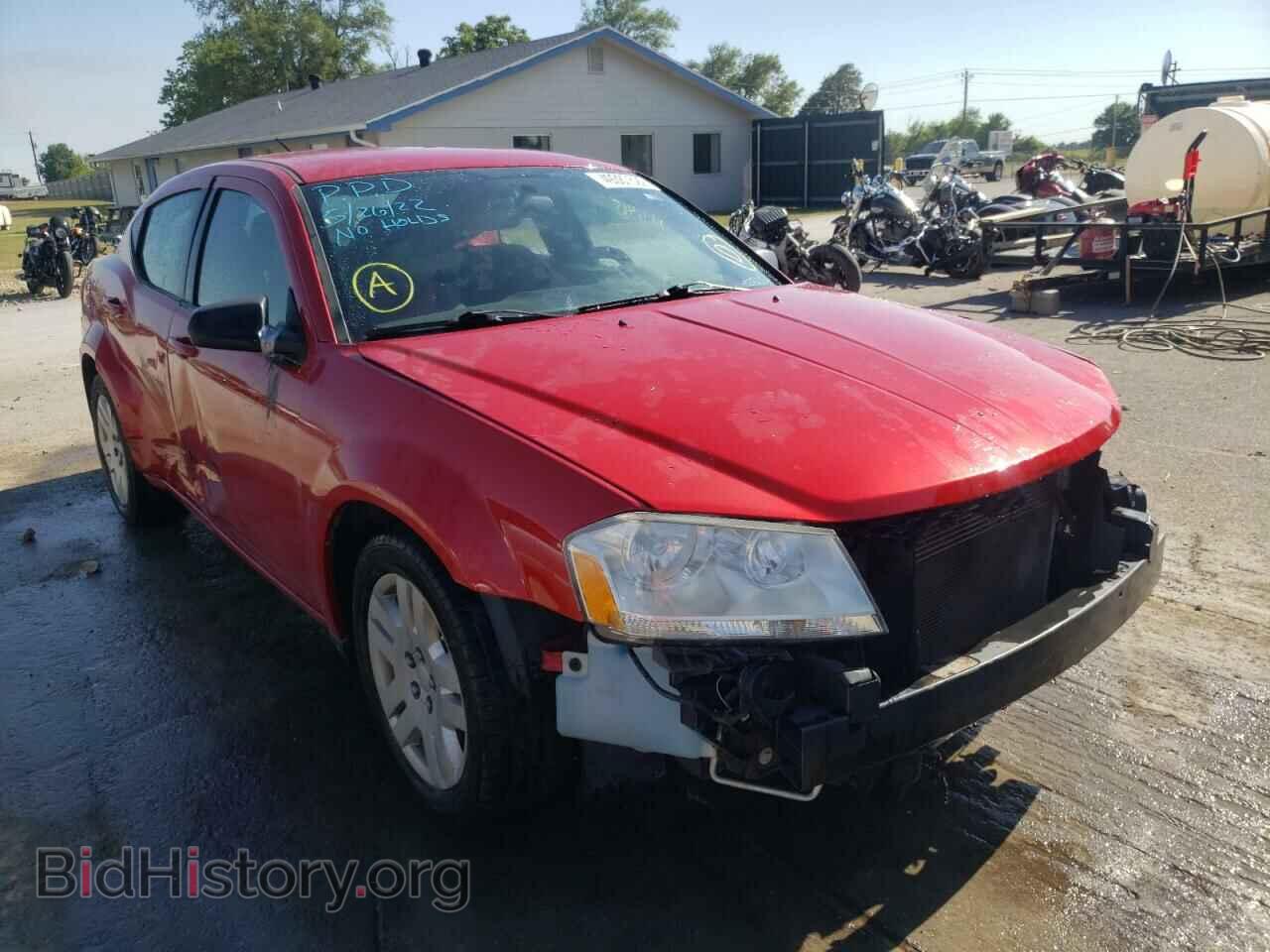 Photo 1C3CDZAB1DN623100 - DODGE AVENGER 2013