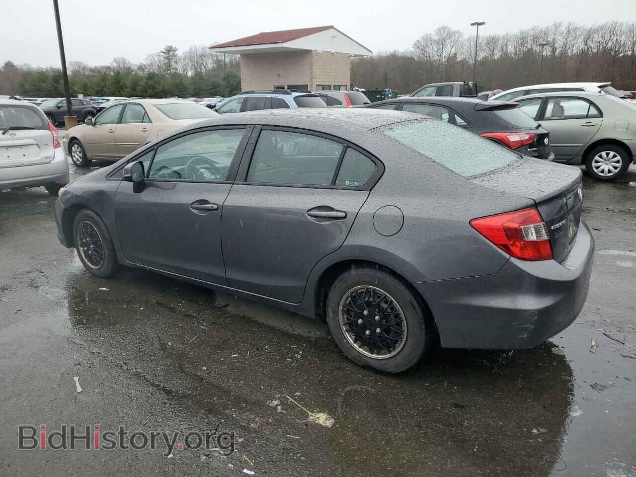 2012 HONDA CIVIC - VIN: 2HGFB2F55CH569351 - Фото 2