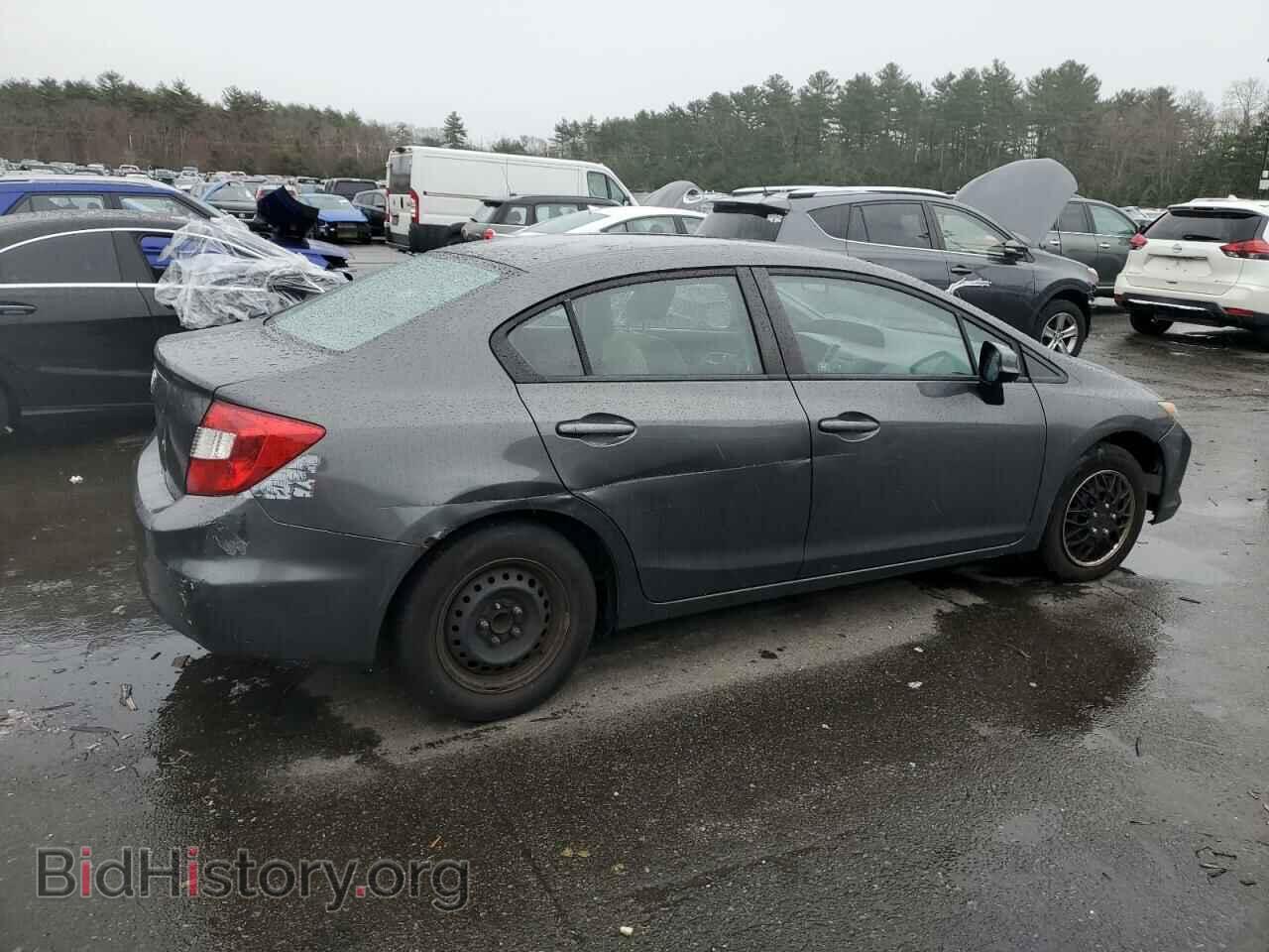 2012 HONDA CIVIC - VIN: 2HGFB2F55CH569351 - Фото 3