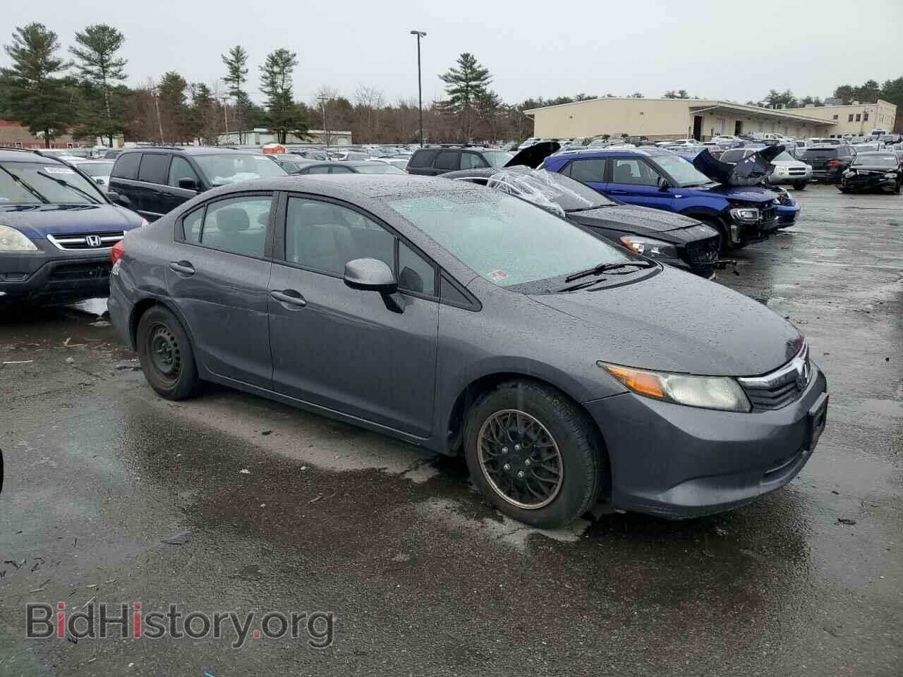 2012 HONDA CIVIC - VIN: 2HGFB2F55CH569351 - Фото 4