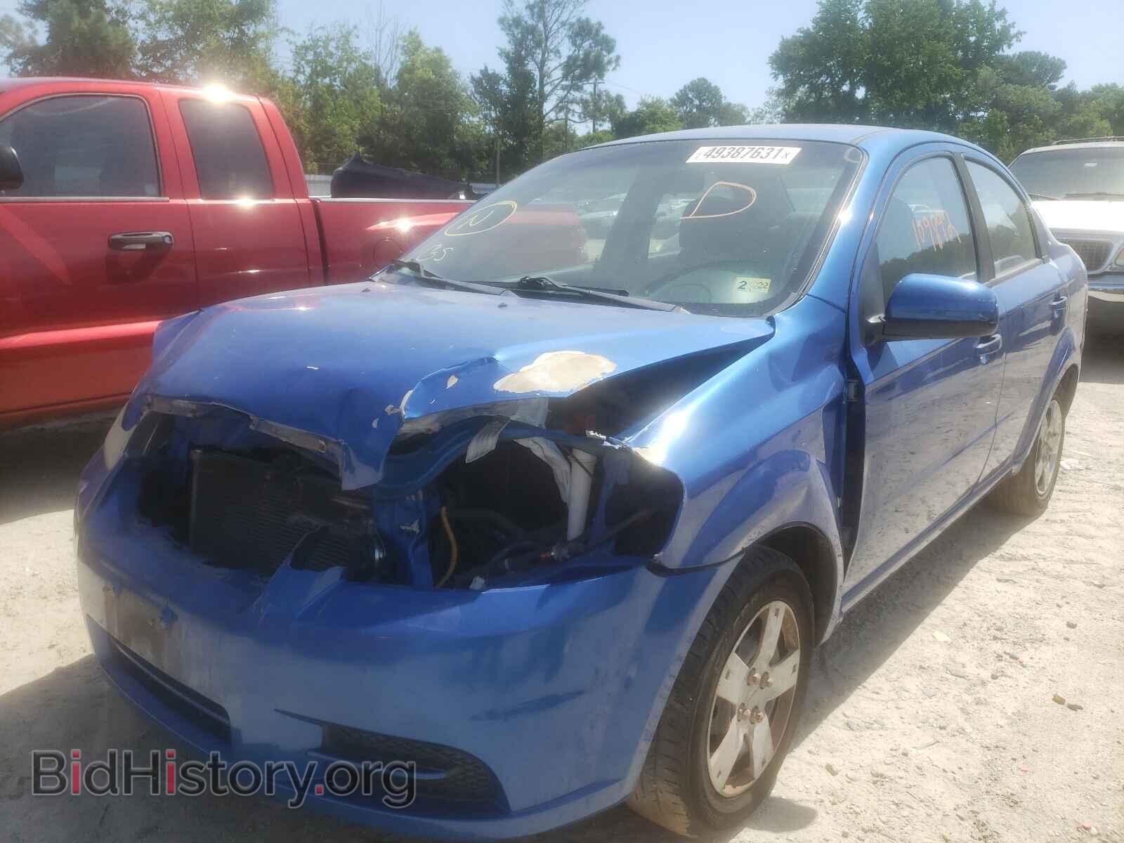 2009 CHEVROLET AVEO - VIN: KL1TD56E49B665560 - Фото 2