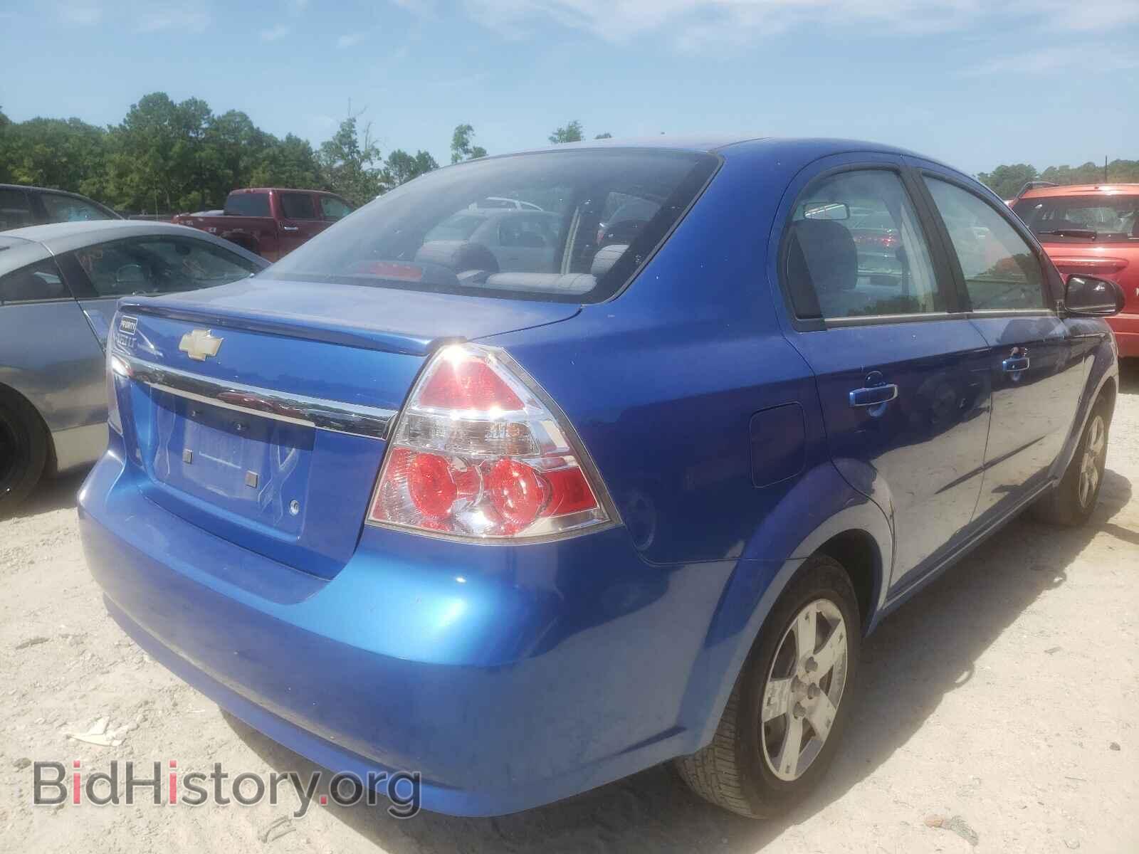 2009 CHEVROLET AVEO - VIN: KL1TD56E49B665560 - Фото 4