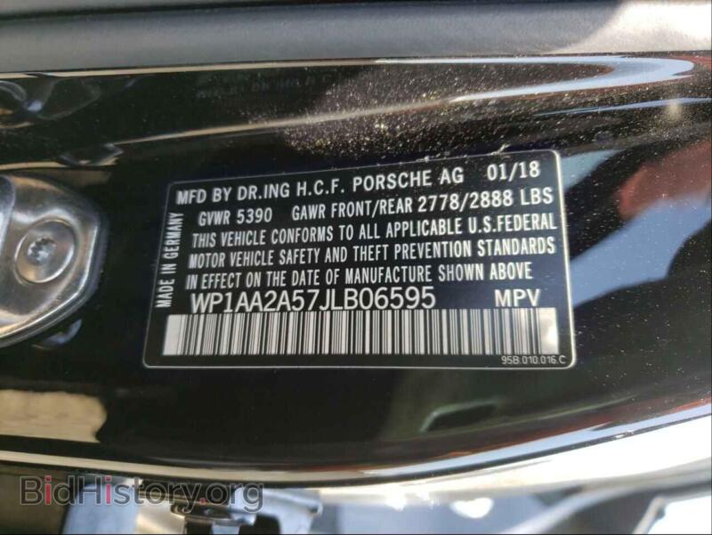 2018 Porsche MACAN (VIN WP1AA2A57JLB06595) — photo 10 of 10