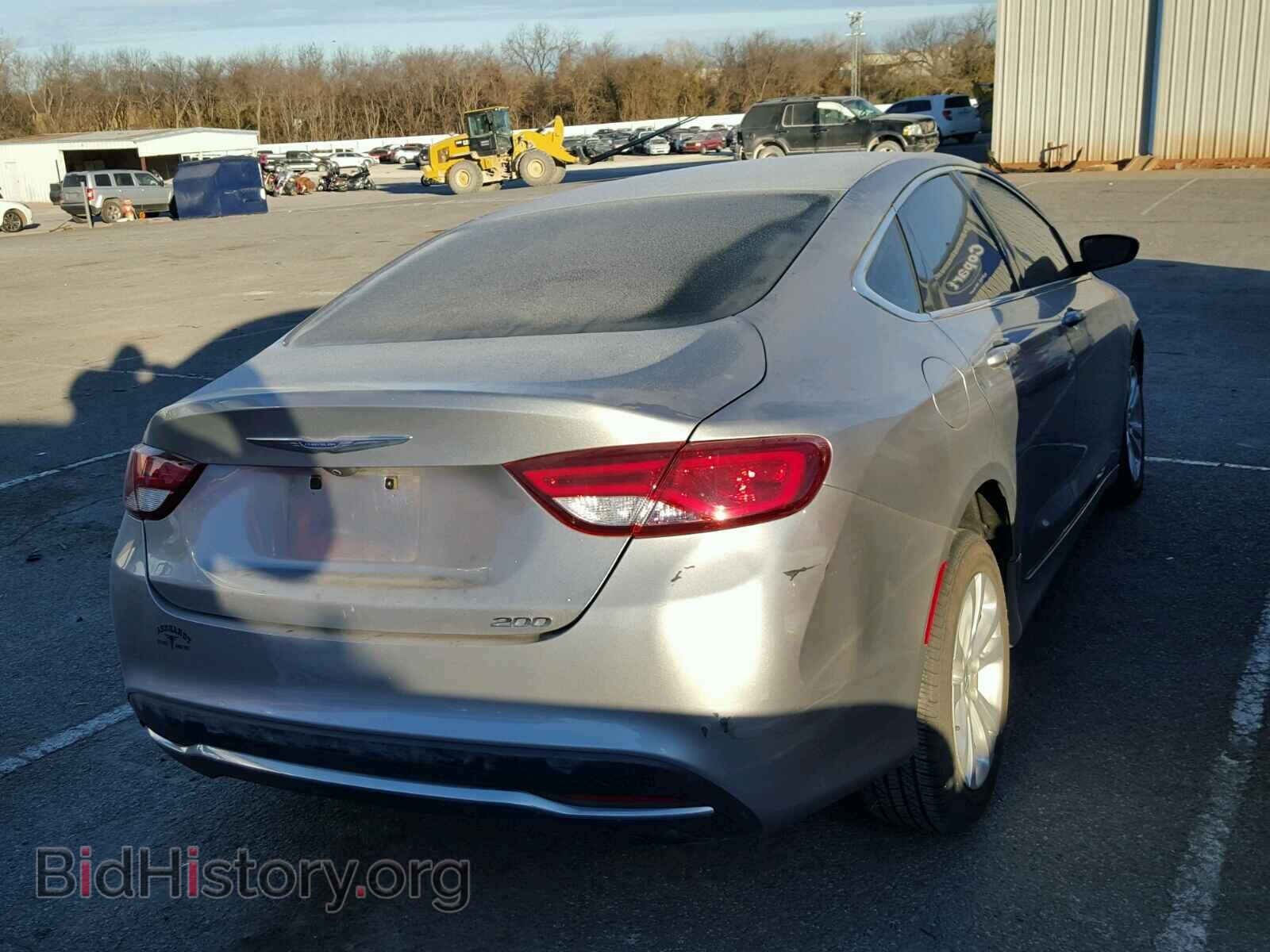 2016 CHRYSLER 200 - VIN: 1C3CCCAB2GN138422 - Фото 4