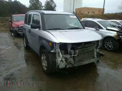2008 Honda ELEMENT Element LX, серебристый — VIN 5J6YH18398L005489, Copart