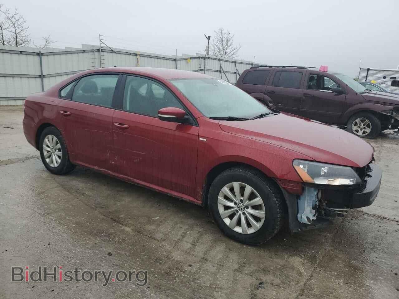 2015 VOLKSWAGEN PASSAT - VIN: 1VWAT7A38FC014343 - Фото 4