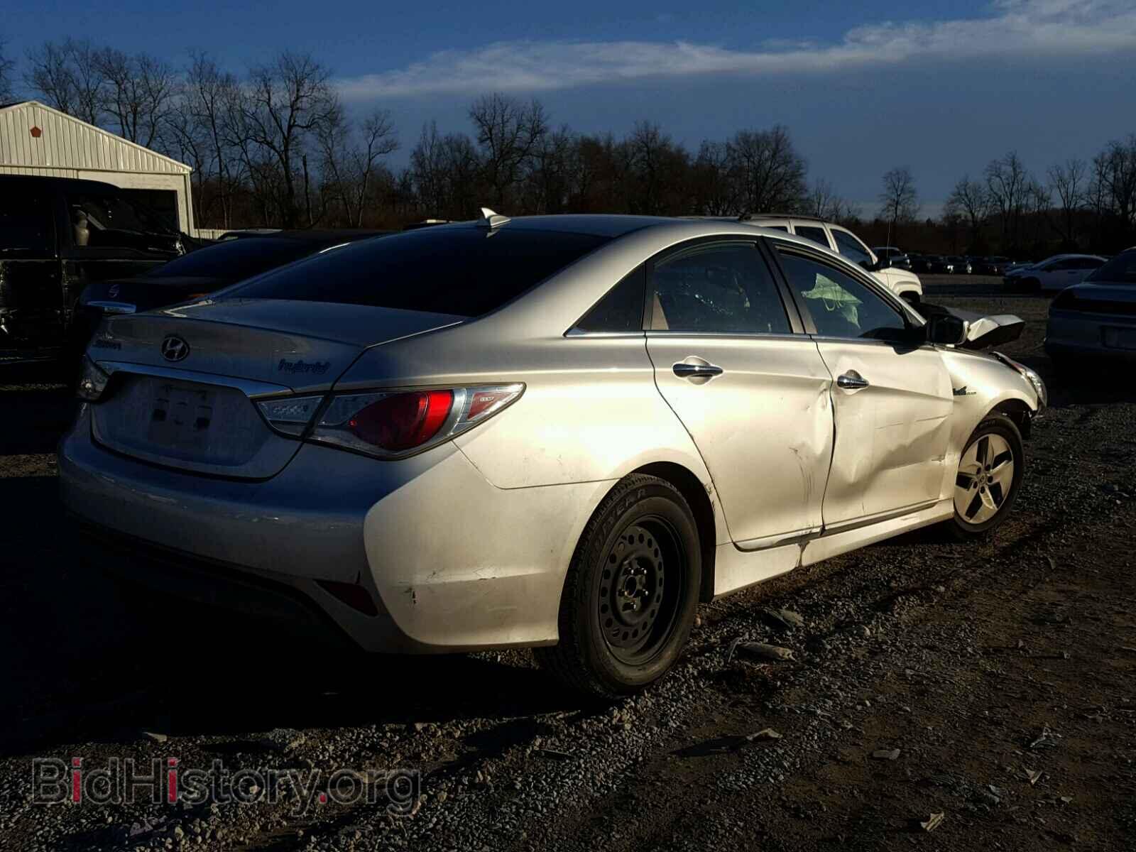 2012 HYUNDAI SONATA - VIN: KMHEC4A48CA032601 - Фото 4