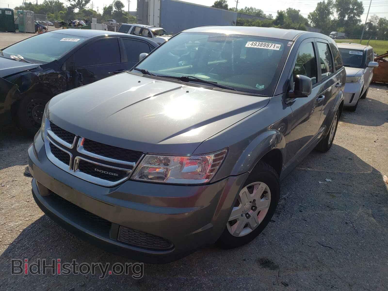 2012 DODGE JOURNEY - VIN: 3C4PDCAB7CT227455 - Фото 2