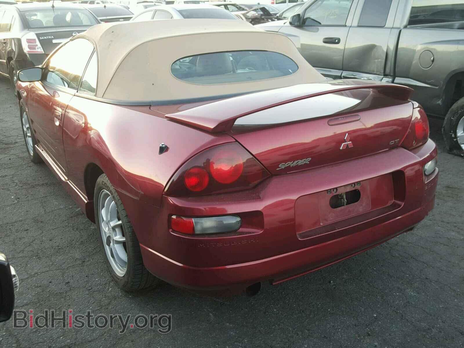2001 MITSUBISHI ECLIPSE - VIN: 4A3AE85H41E222268 - Photo 3