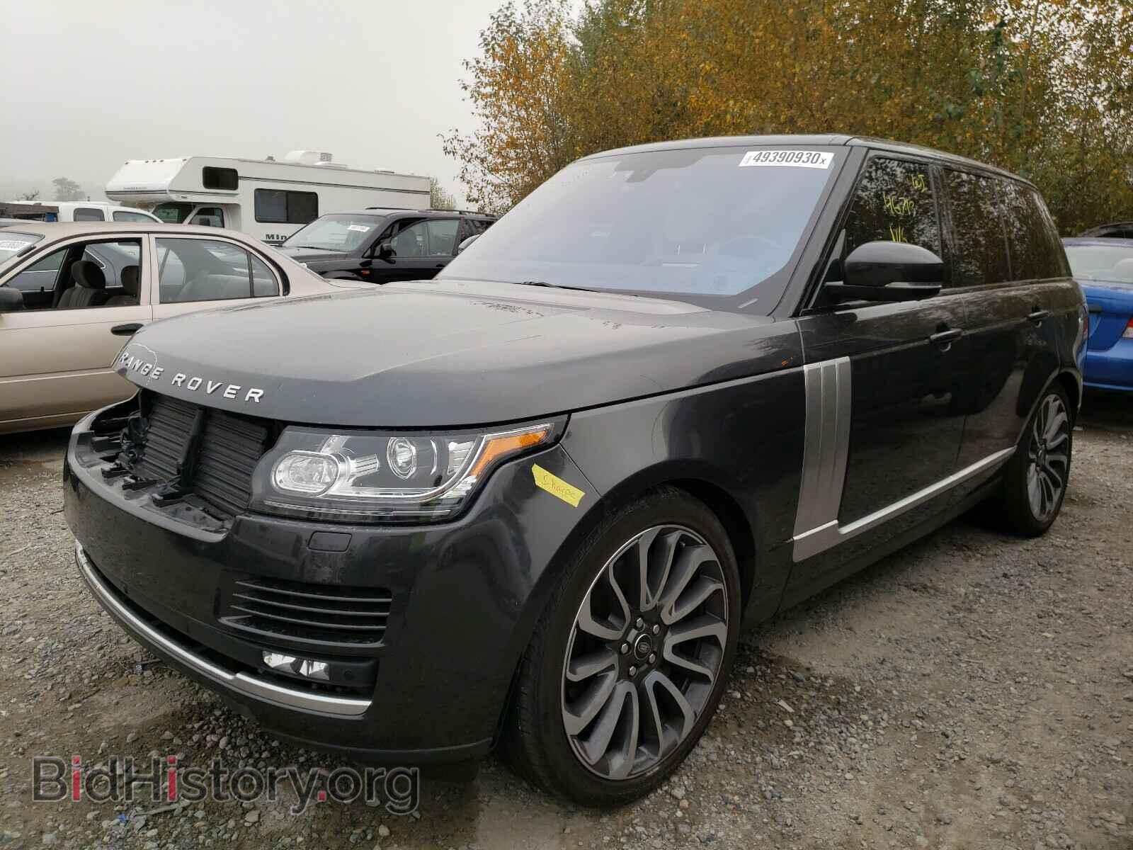 2016 LAND ROVER RANGEROVER - VIN: SALGS2EFXGA309036 - Фото 2