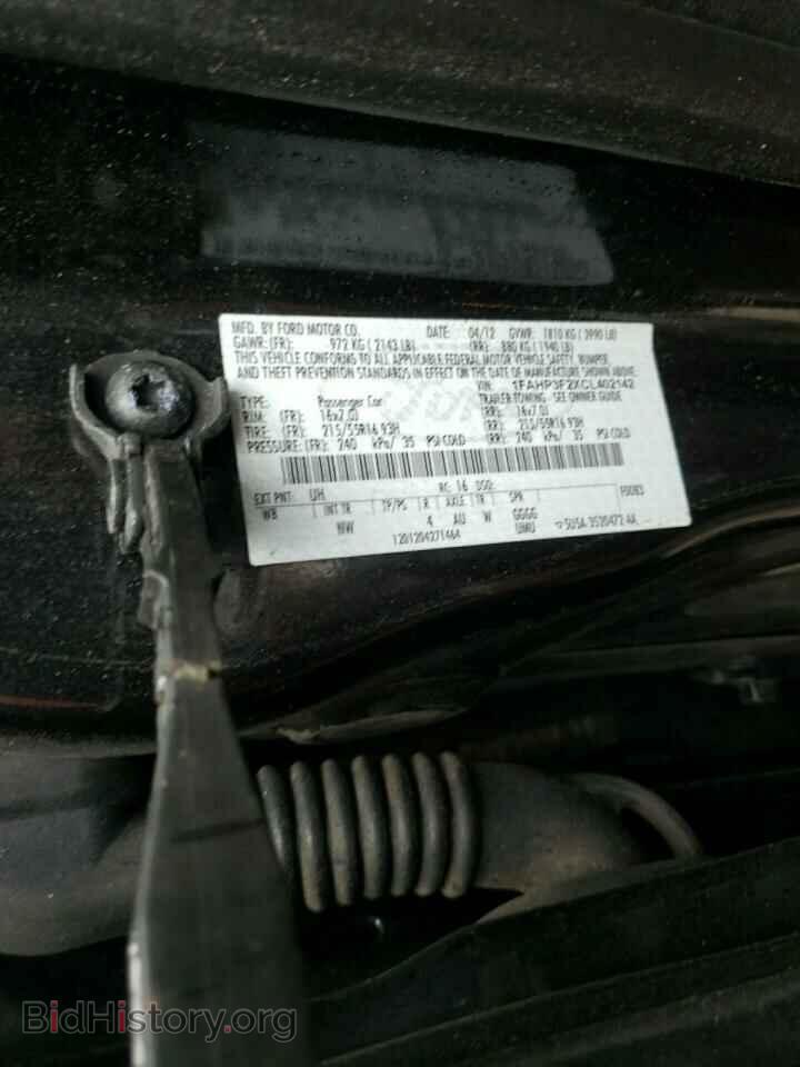 2012 FORD FOCUS - VIN: 1FAHP3F2XCL402142 - Фото 10