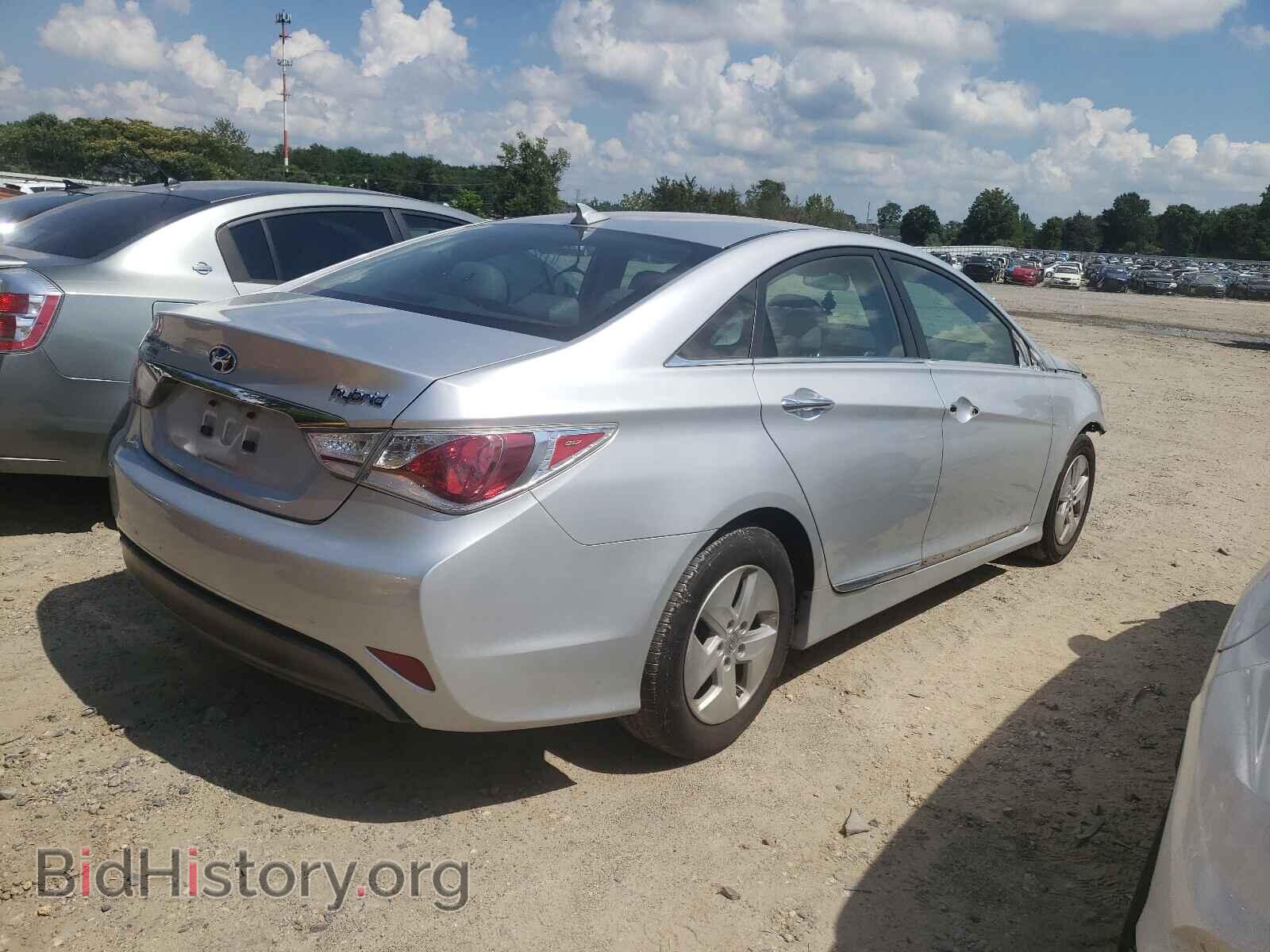 2012 HYUNDAI SONATA - VIN: KMHEC4A45CA044107 - Фото 4