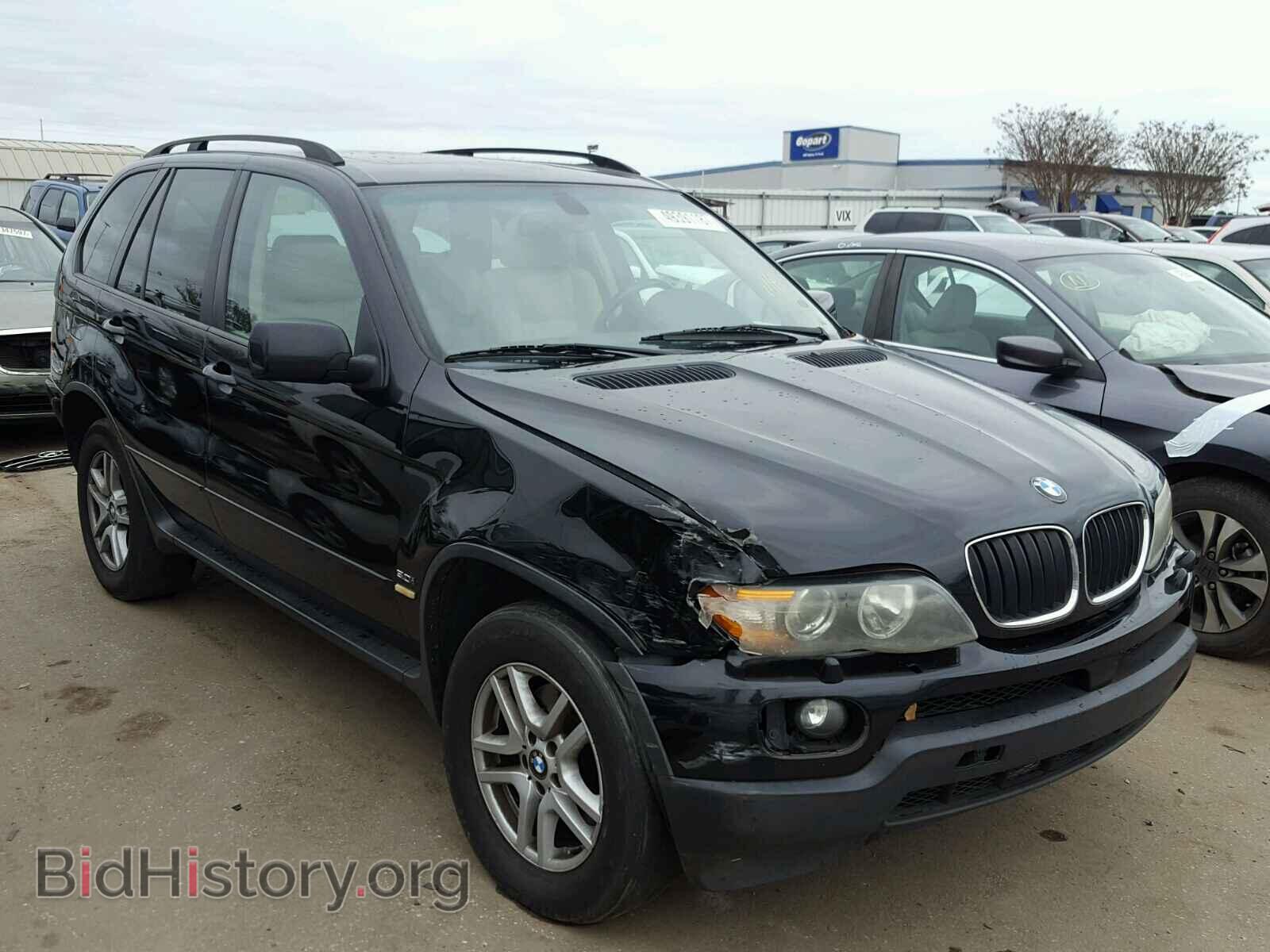 Photo 5UXFA13576LY24362 - BMW X5 2006