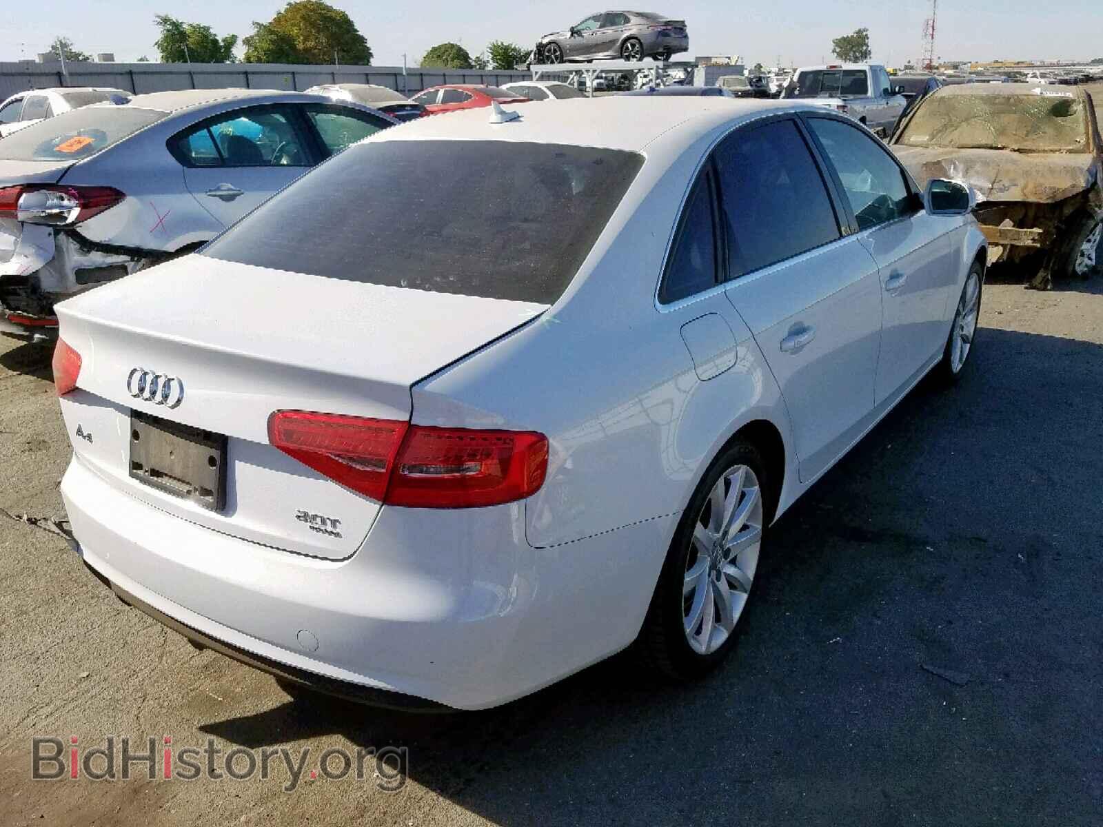 2013 AUDI A4 - VIN: WAUFFAFL1DN035670 - Photo 4