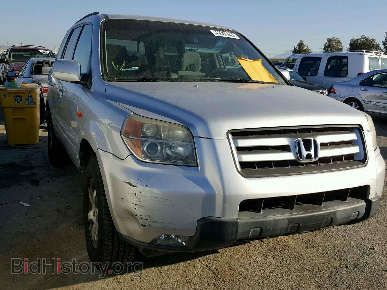 Фотография 5FNYF28417B019477 - HONDA PILOT 2007