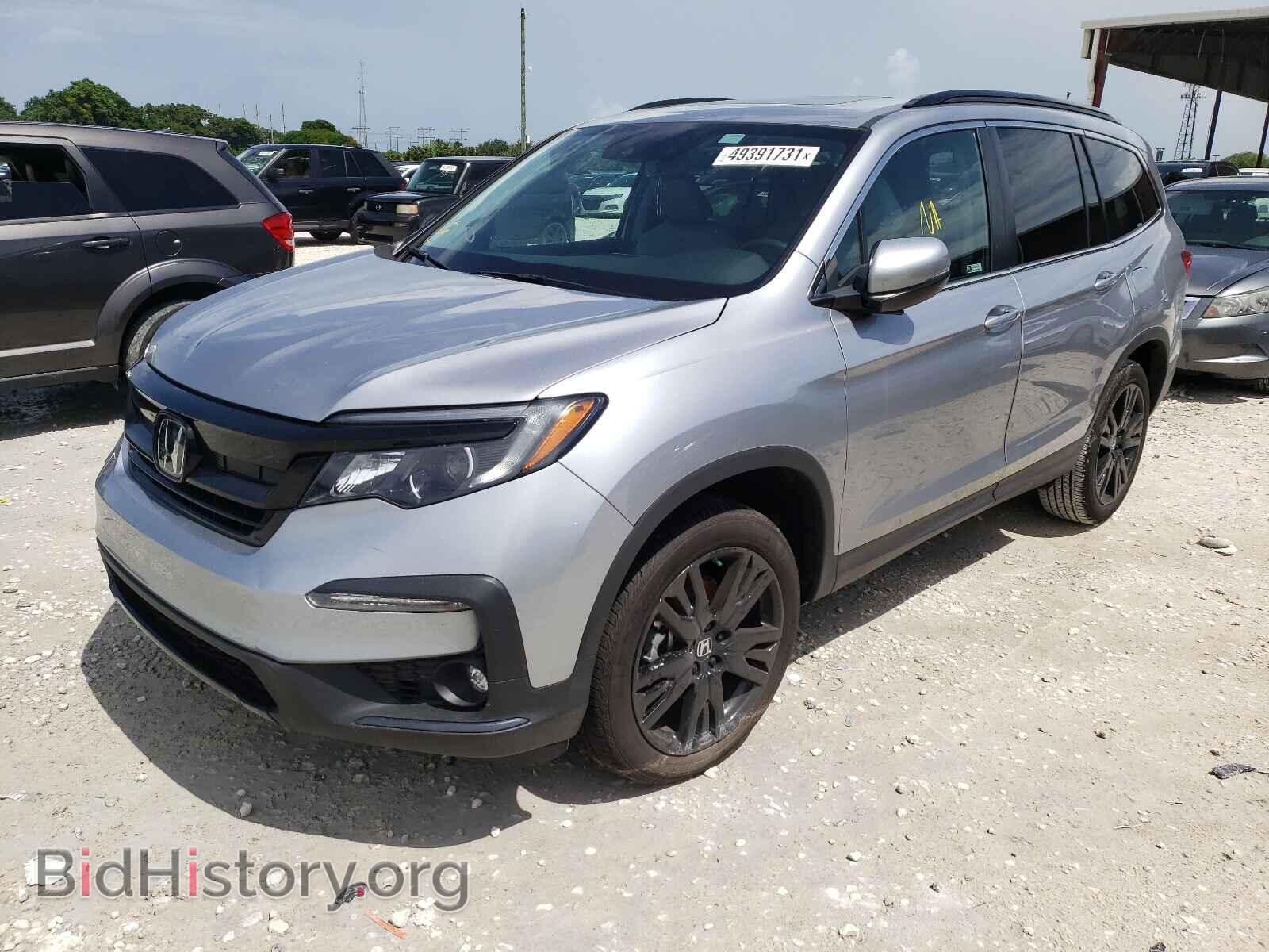 2021 HONDA PILOT - VIN: 5FNYF5H27MB020015 - Фото 2