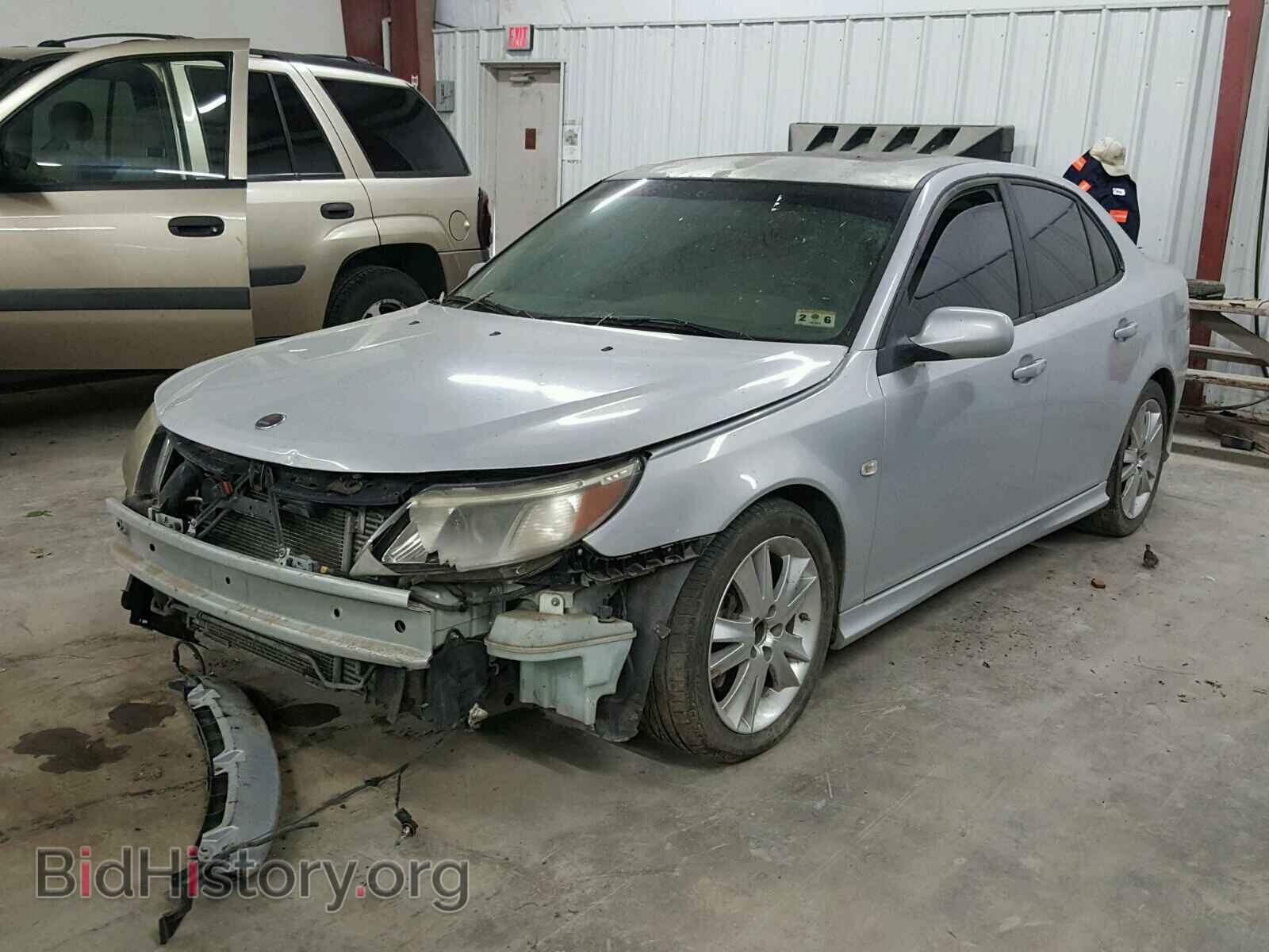2008 SAAB 9 3 - VIN: YS3FH41U781103684 - Фото 2