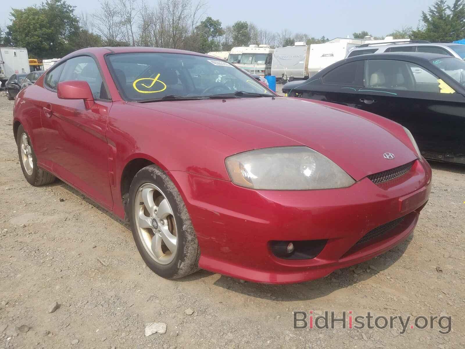 Photo KMHHM65D06U207457 - HYUNDAI TIBURON 2006