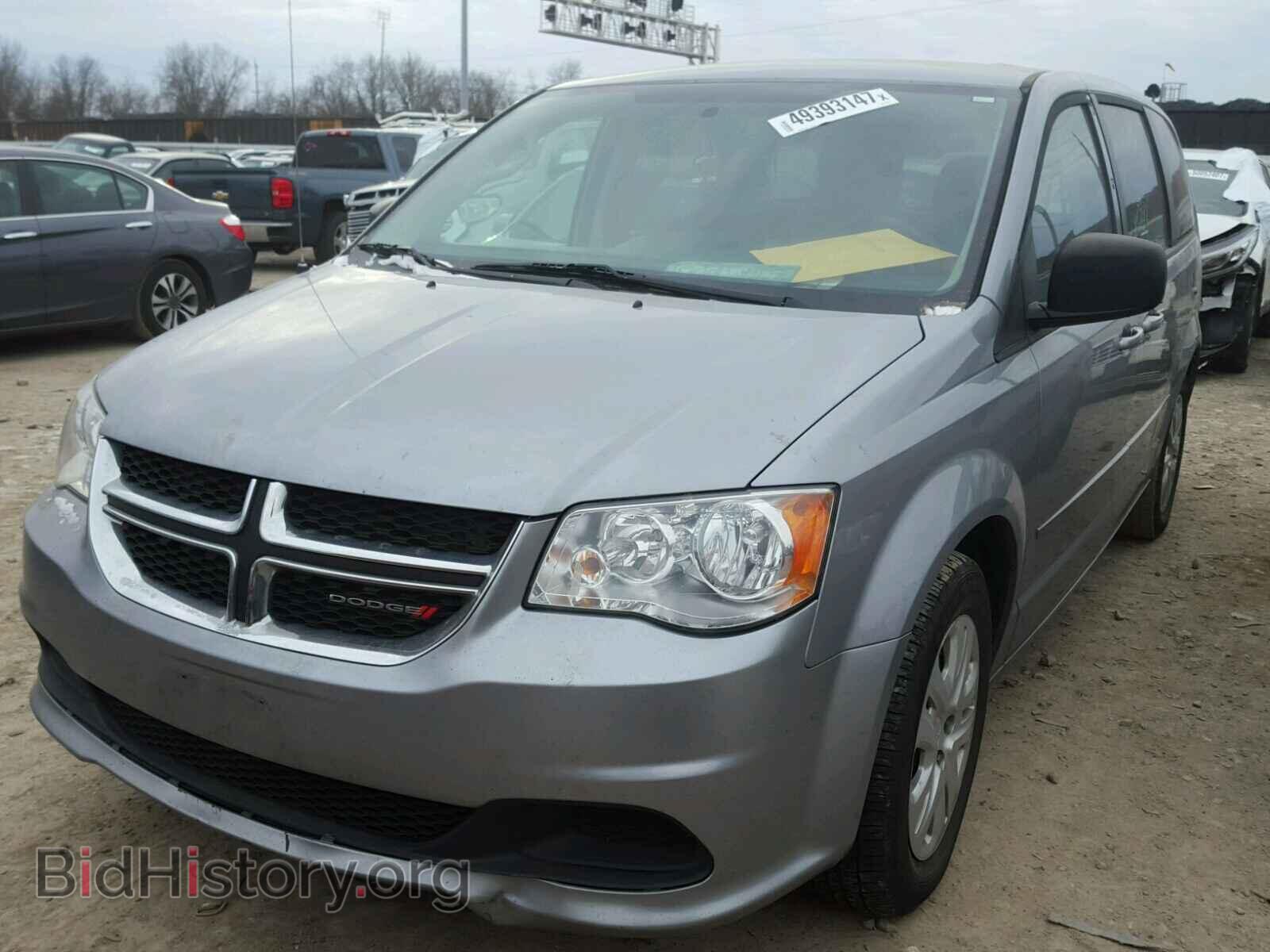 2015 DODGE CARAVAN - VIN: 2C4RDGBGXFR641945 - Фото 2