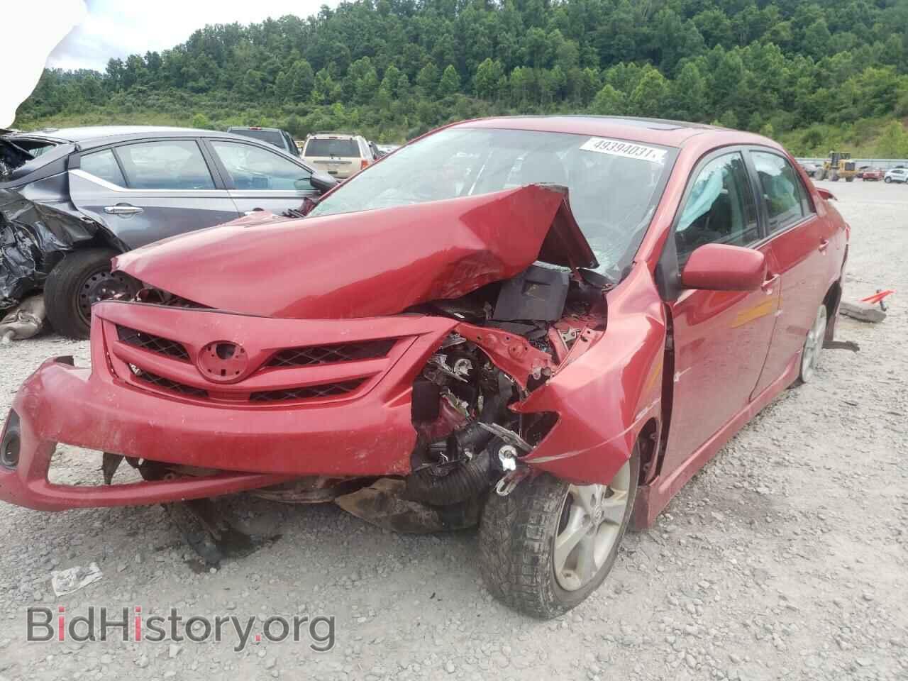 2011 TOYOTA COROLLA - VIN: 2T1BU4EE0BC739029 - Фото 2