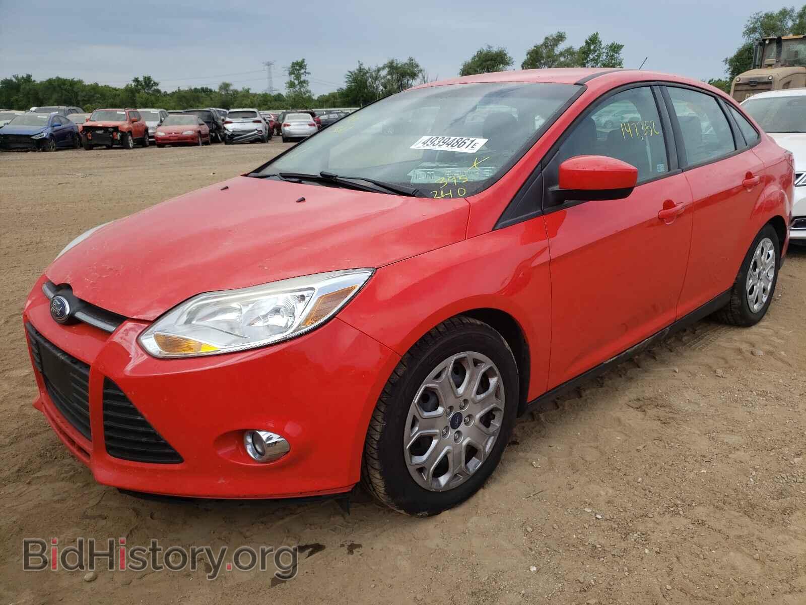 2012 FORD FOCUS - VIN: 1FAHP3F26CL395240 - Фото 2