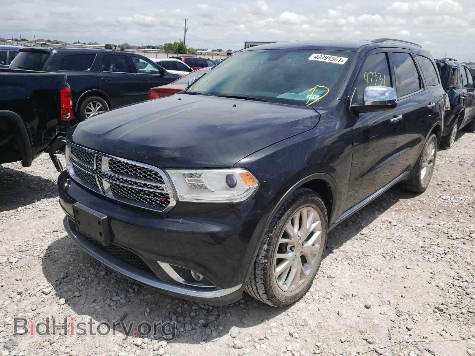 2016 DODGE DURANGO - VIN: 1C4RDHAG2GC412595 - Фото 2
