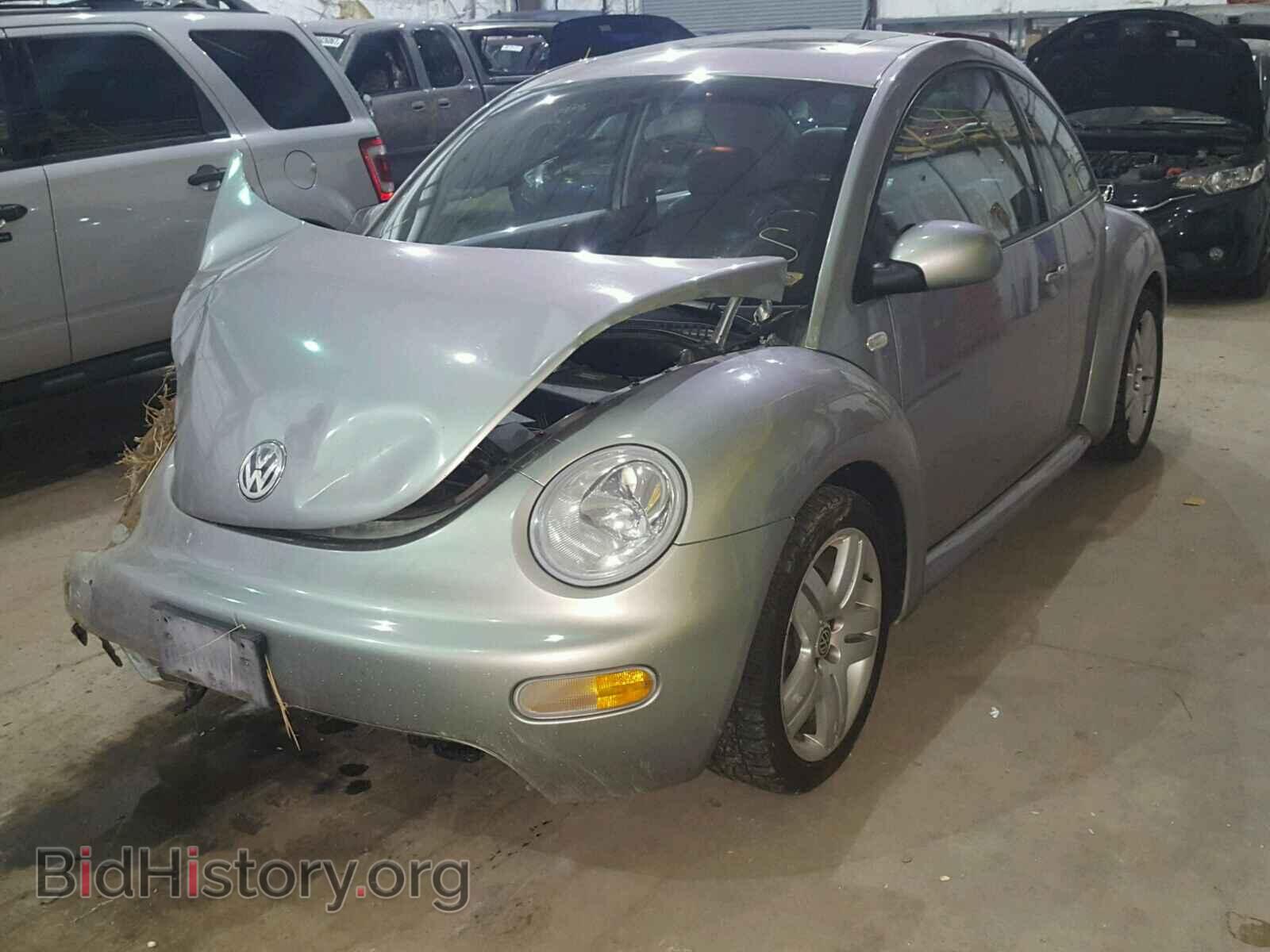 2003 VOLKSWAGEN BEETLE - VIN: 3VWDD21C63M411315 - Фото 2