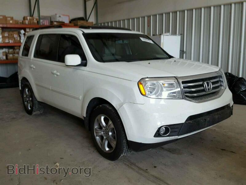 2014 Honda PILOT Pilot EXL (VIN 5FNYF3H61EB002327) — photo 1 of 10, Copart, damage: rear end