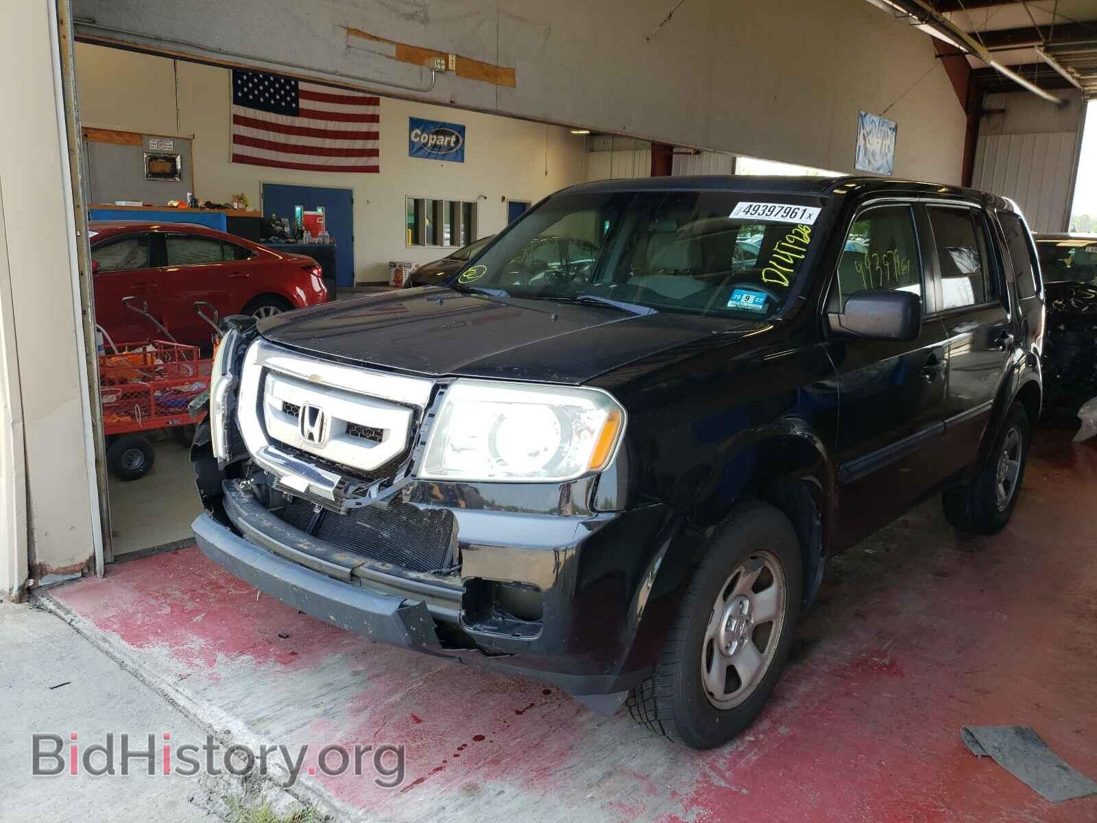 2009 HONDA PILOT - VIN: 5FNYF48229B055465 - Фото 2