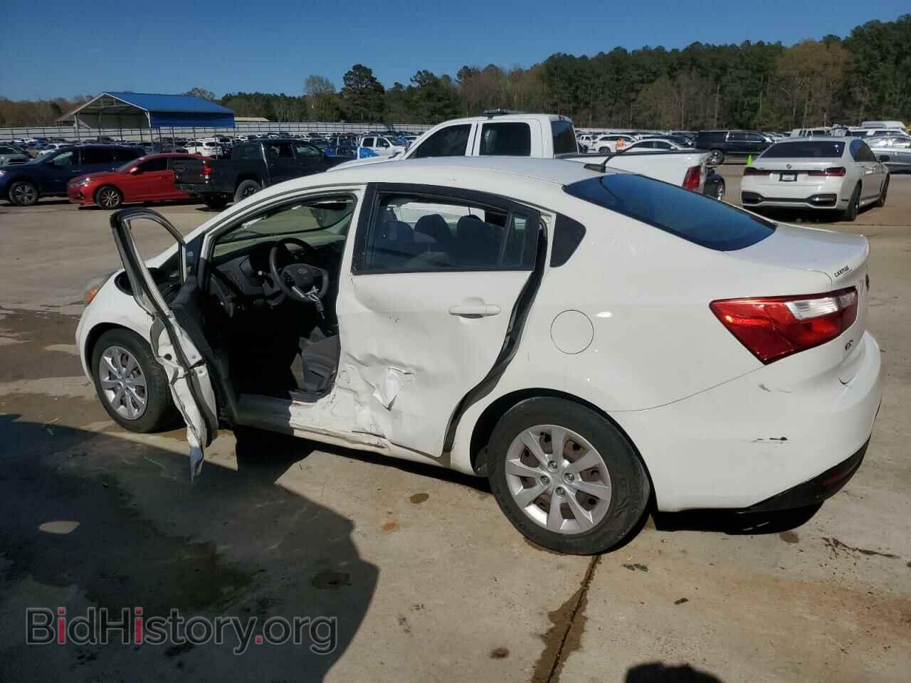 2012 KIA RIO - VIN: KNADM4A35C6047559 - Фото 2