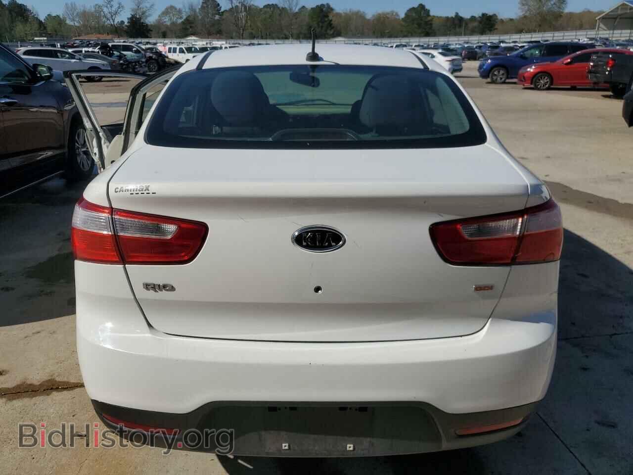 2012 KIA RIO - VIN: KNADM4A35C6047559 - Фото 6