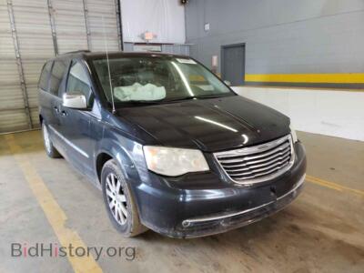 2011 Chrysler MINIVAN Town & COU, черный — VIN 2A4RR8DGXBR704356, Copart