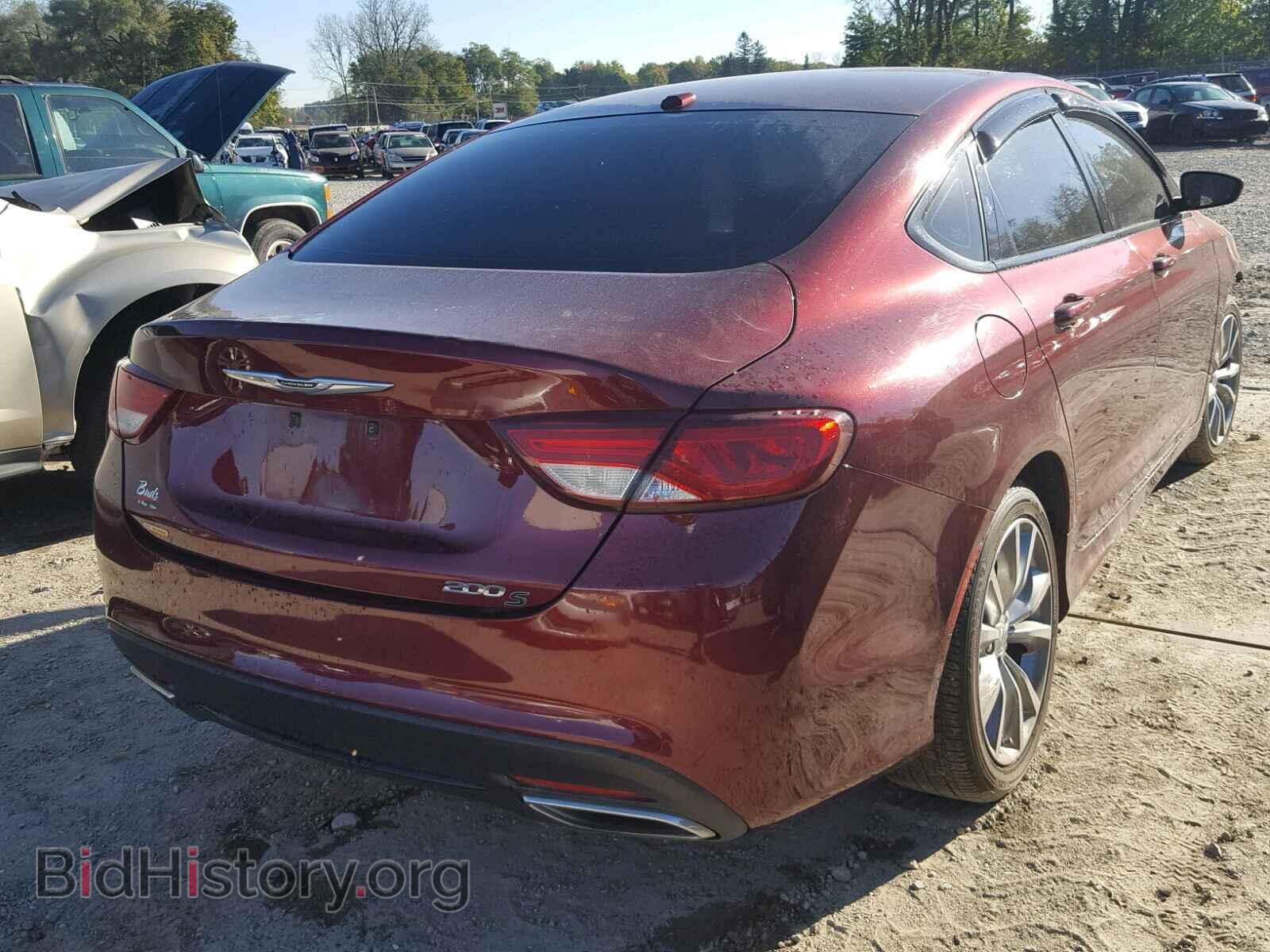 2015 CHRYSLER 200 - VIN: 1C3CCCBB7FN743940 - Фото 4