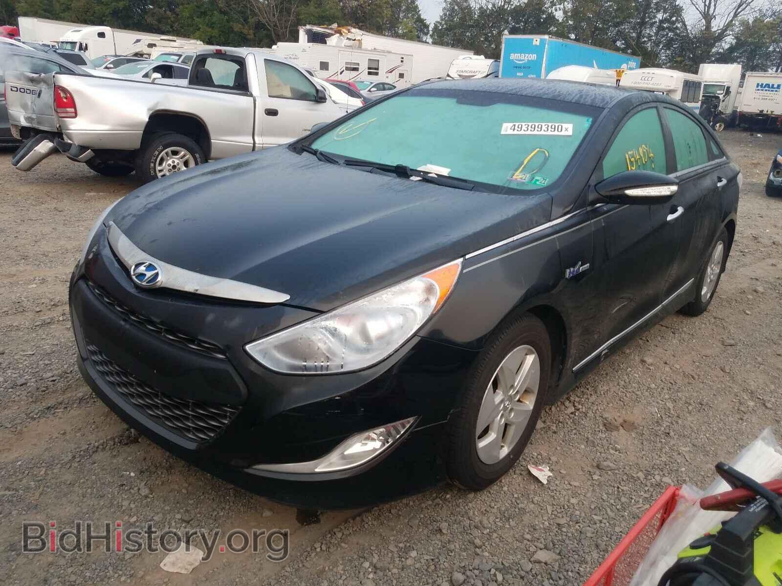 2012 HYUNDAI SONATA - VIN: KMHEC4A4XCA042868 - Фото 2