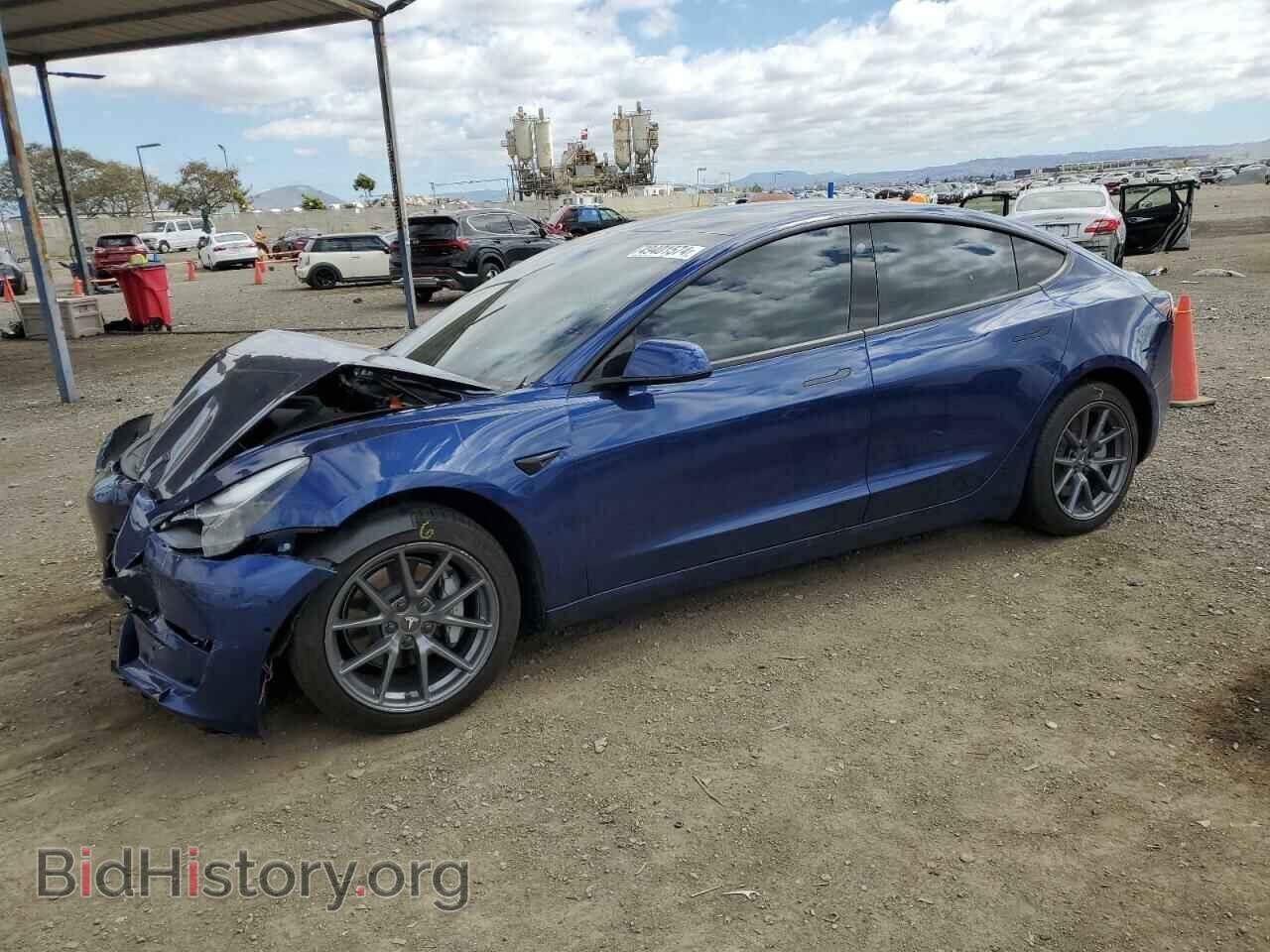 Photo 5YJ3E1EB3MF082957 - TESLA MODEL 3 2021