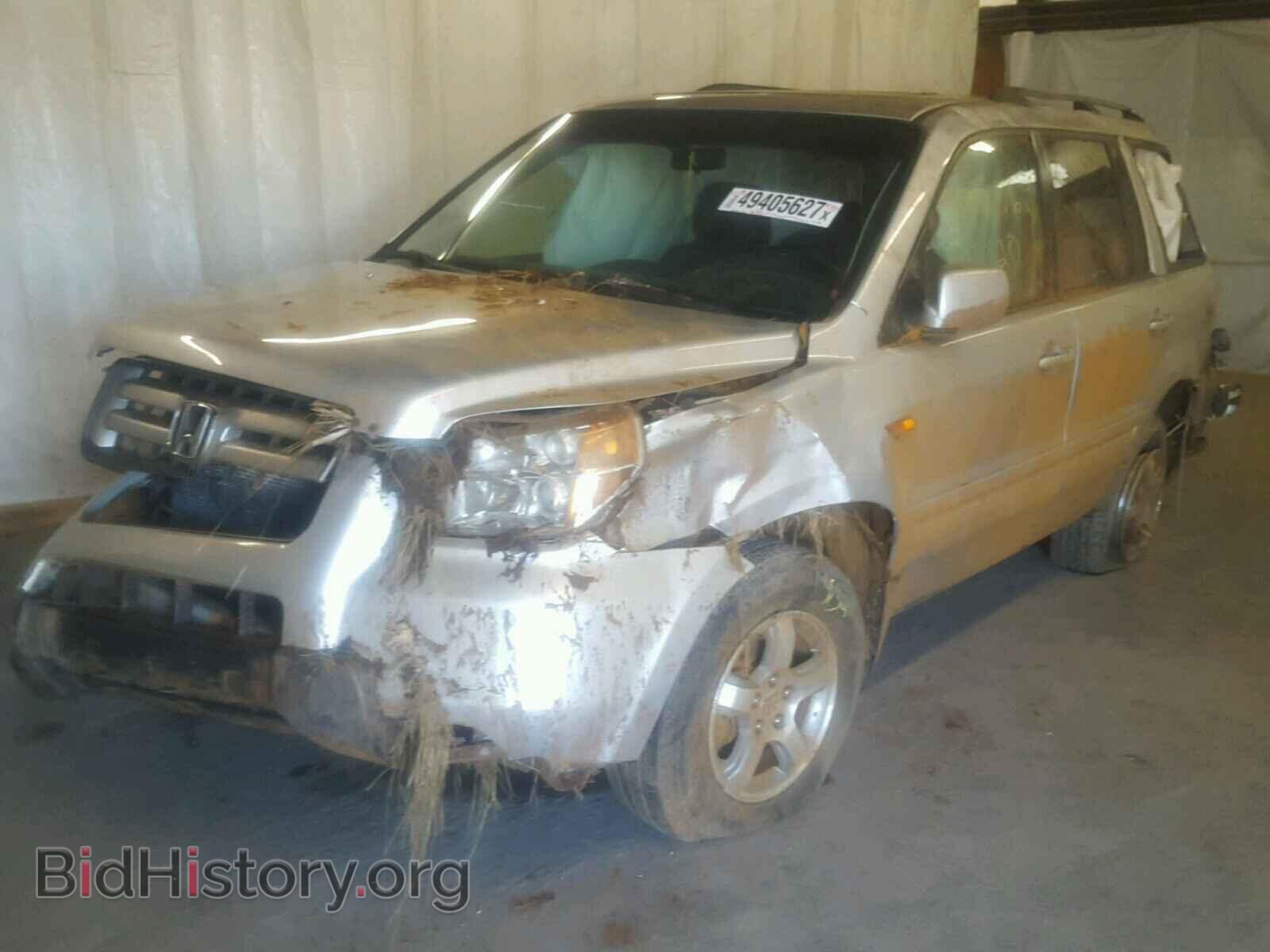 2006 HONDA PILOT - VIN: 2HKYF18776H538845 - Фото 2