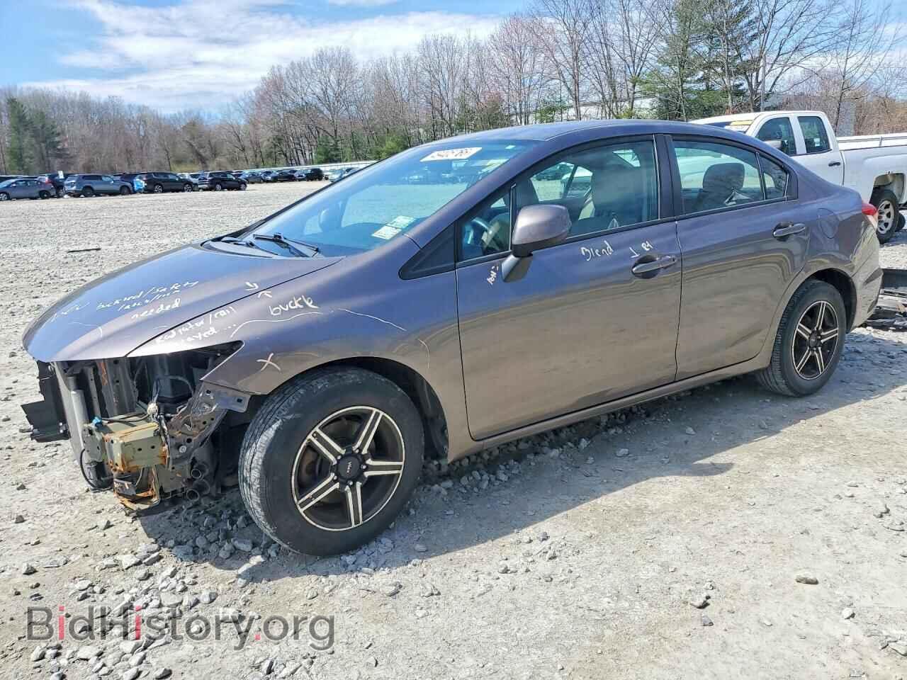 Фотография 2HGFB2F51DH572202 - HONDA CIVIC 2013