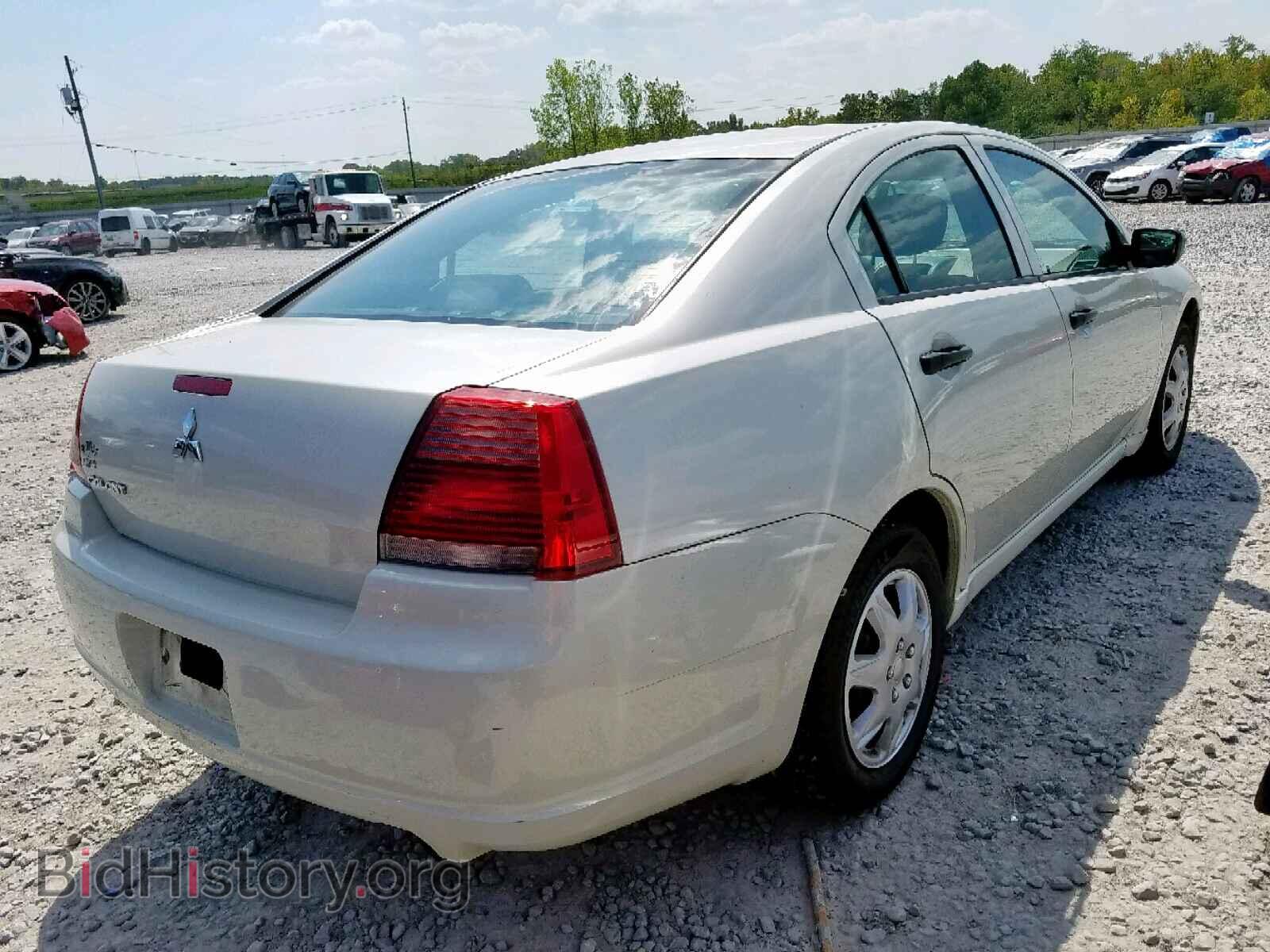 2007 MITSUBISHI GALANT - VIN: 4A3AB26F07E069366 - Фото 4