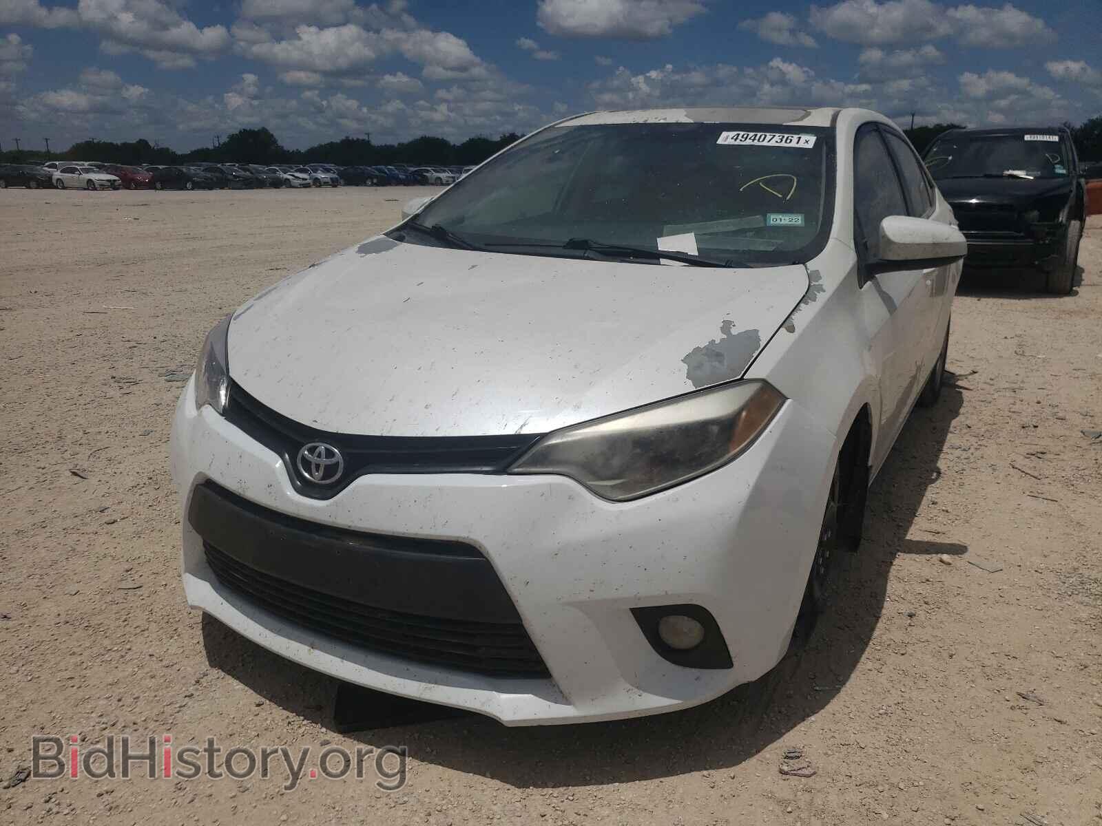 2014 TOYOTA COROLLA - VIN: 5YFBPRHE4EP029149 - Фото 2