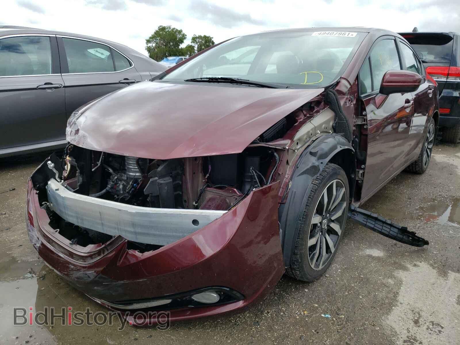 2015 HONDA CIVIC - VIN: 19XFB2F90FE018746 - Фото 2