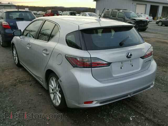 2012 LEXUS CT 200 - VIN: JTHKD5BH8C2069152 - Фото 3