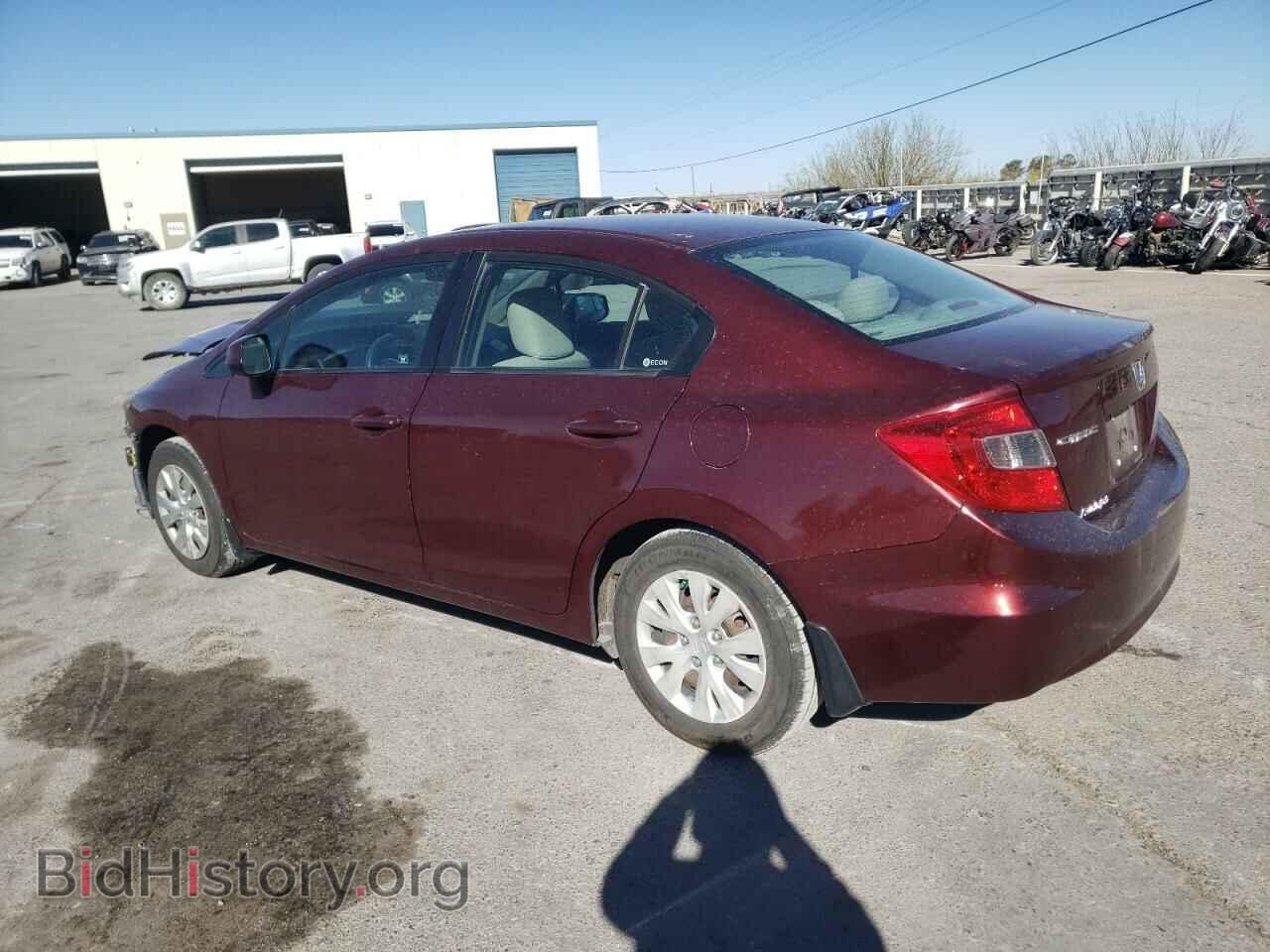 2012 HONDA CIVIC - VIN: 2HGFB2F53CH579263 - Фото 2