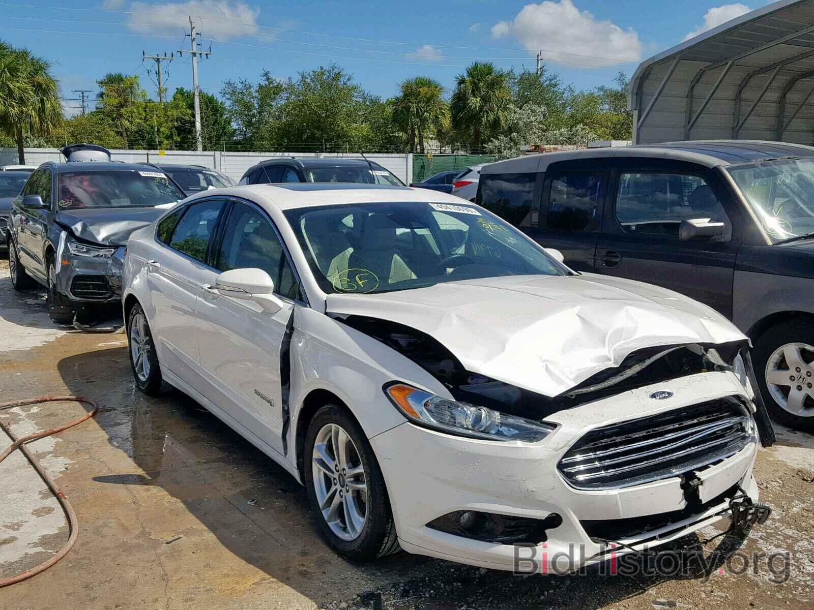 Photo 3FA6P0RU0FR177917 - FORD FUSION 2015